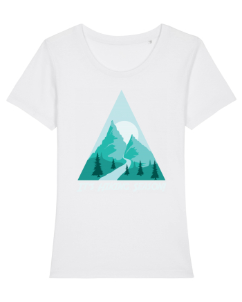 It's Hiking Season White