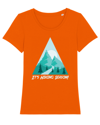 It's Hiking Season Bright Orange