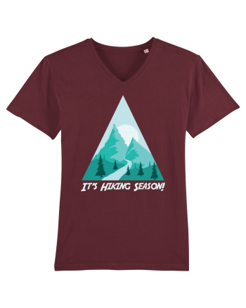 It's Hiking Season Burgundy