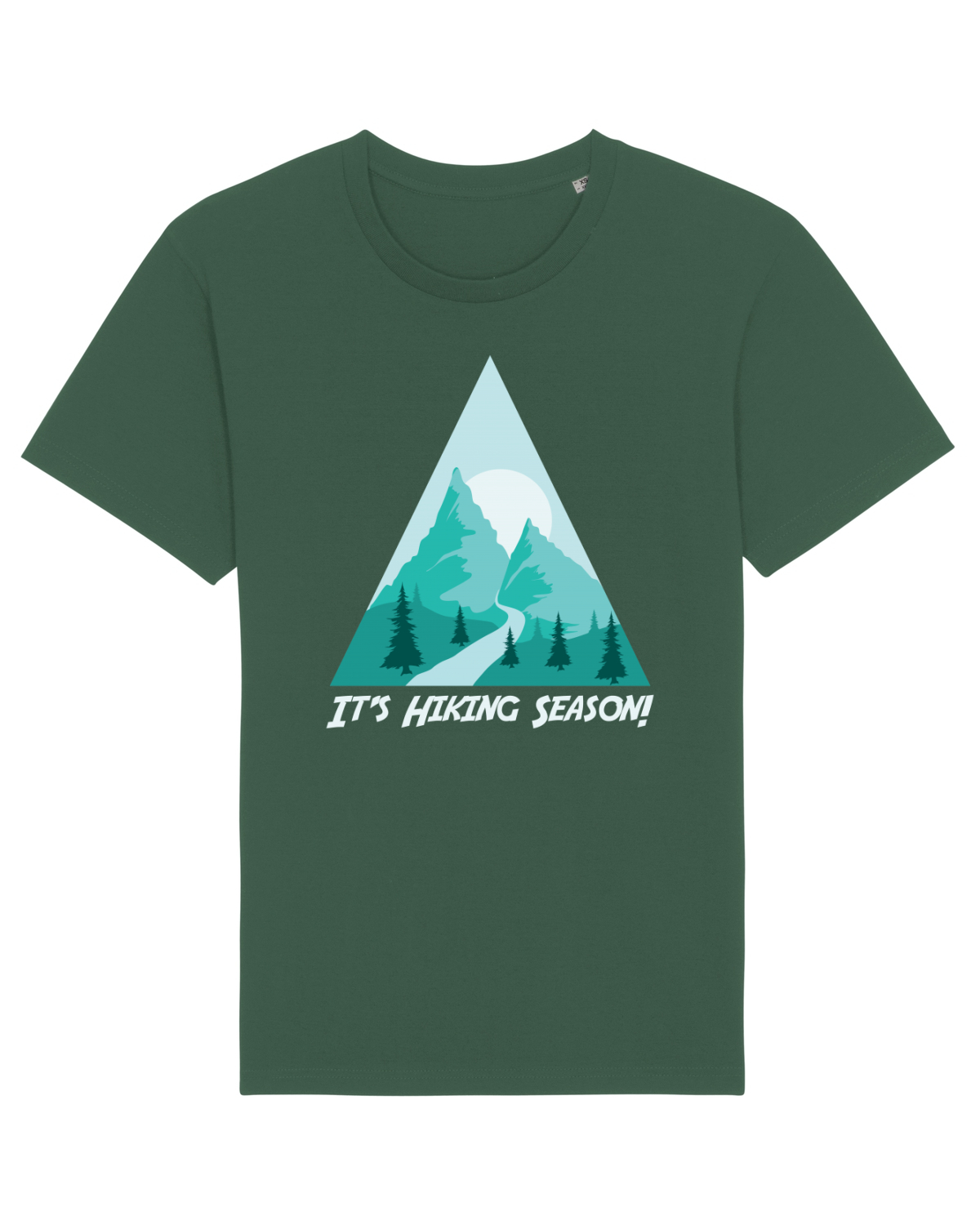 Tricou mânecă scurtă Unisex Rocker Bottle Green