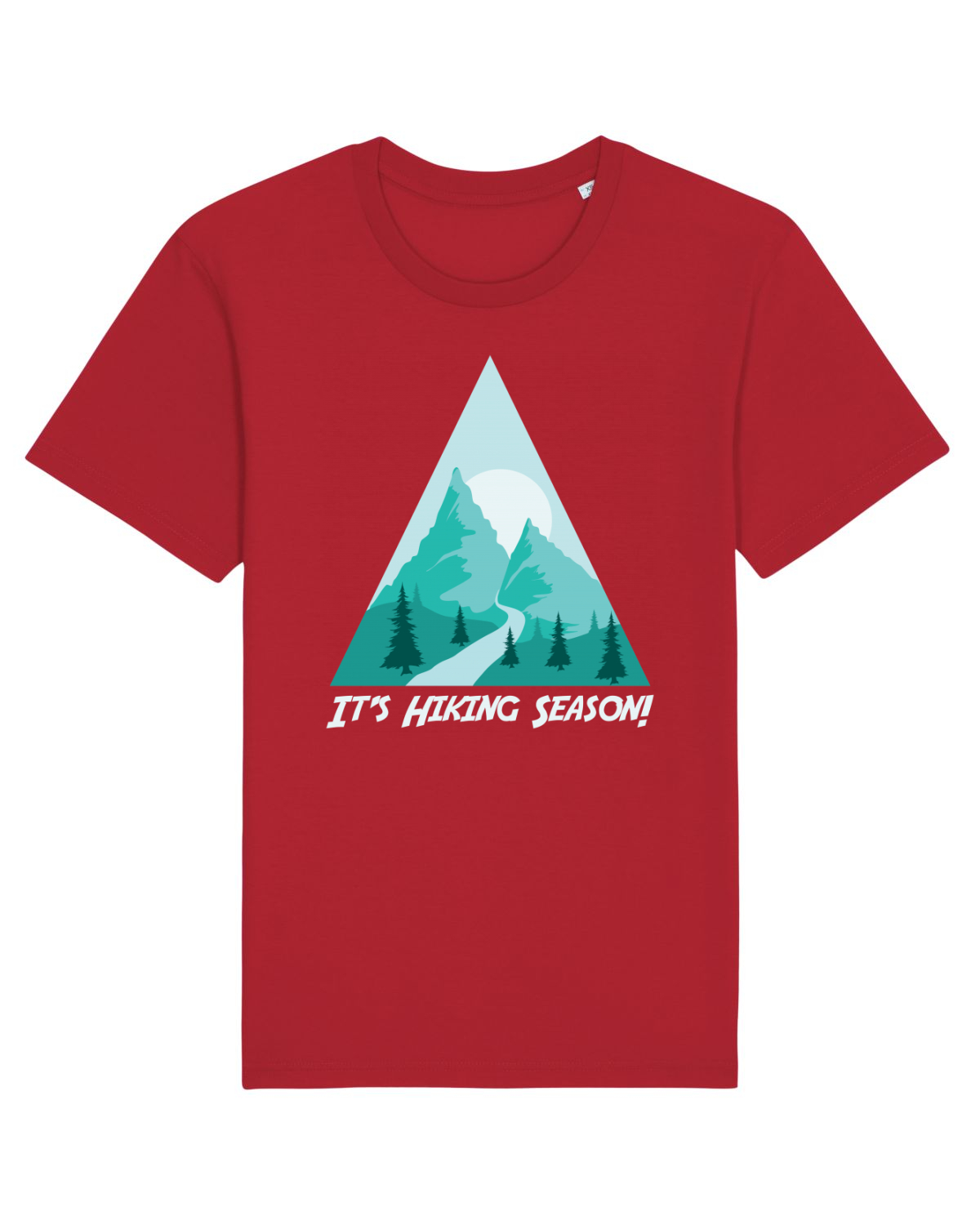 Tricou mânecă scurtă Unisex Rocker Red