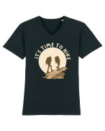 It's Time to Hike Tricou mânecă scurtă guler V Bărbat Presenter