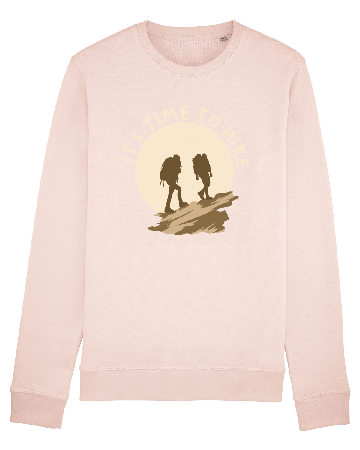 Bluză mânecă lungă Unisex Rise Candy Pink