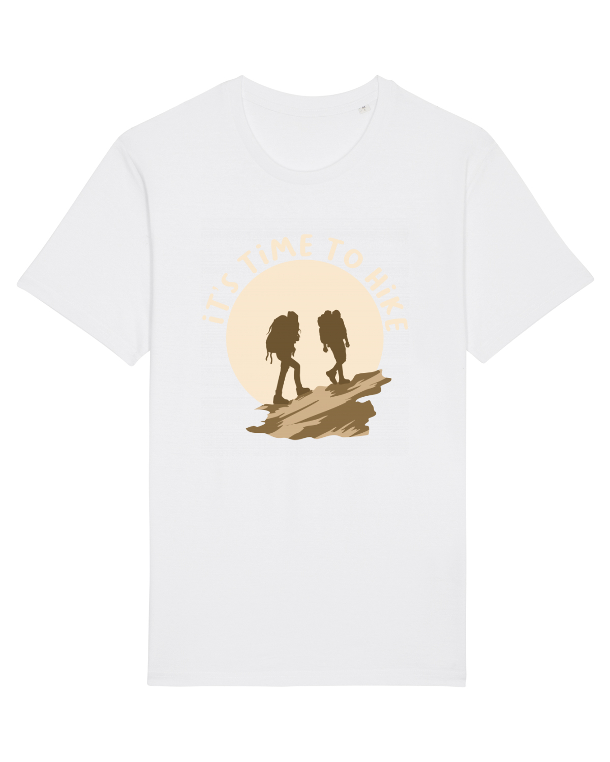 Tricou mânecă scurtă Unisex Rocker White