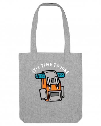 It's Time to Hike Backpack Heather Grey
