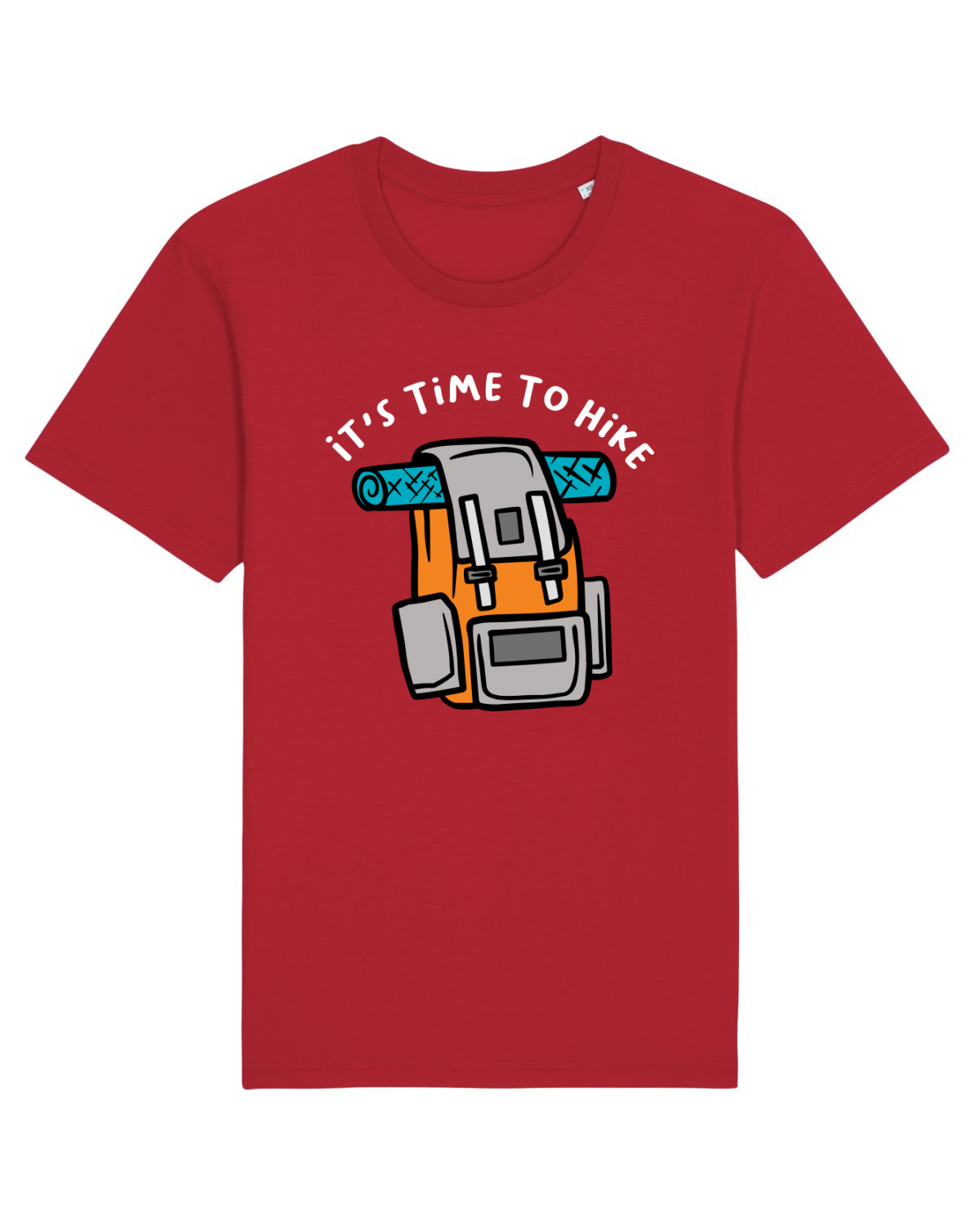 Tricou mânecă scurtă Unisex Rocker Red