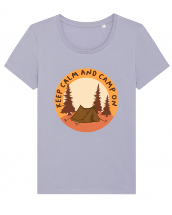 Keep Calm and Camp On Lavender
