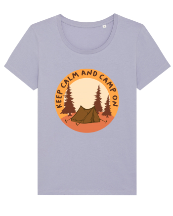Keep Calm and Camp On Lavender