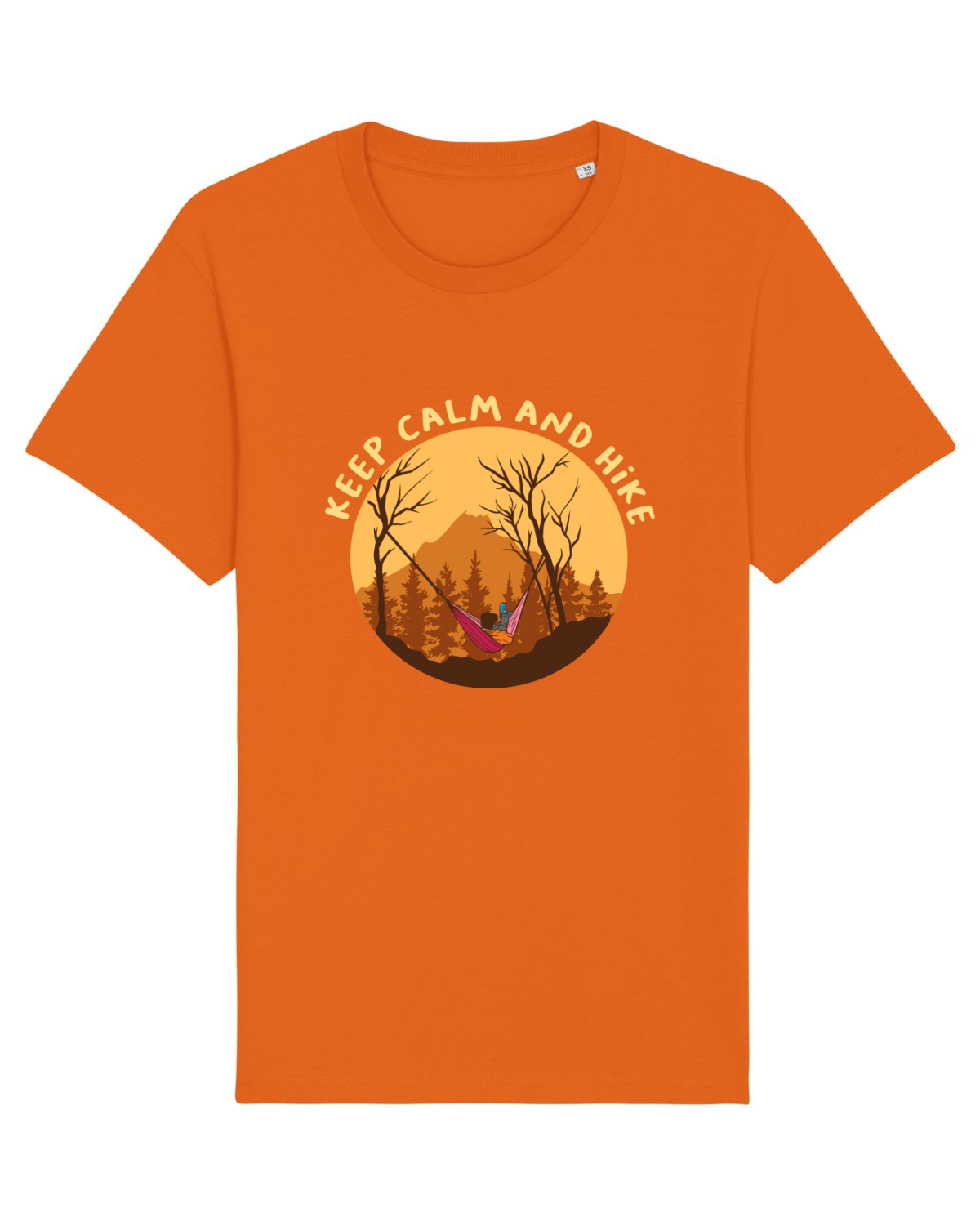 Tricou mânecă scurtă Unisex Rocker Bright Orange