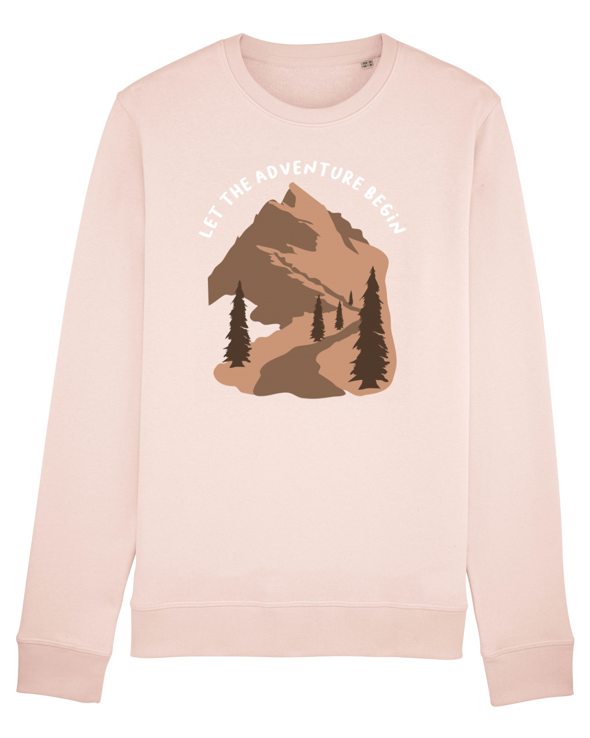 Bluză mânecă lungă Unisex Rise Candy Pink
