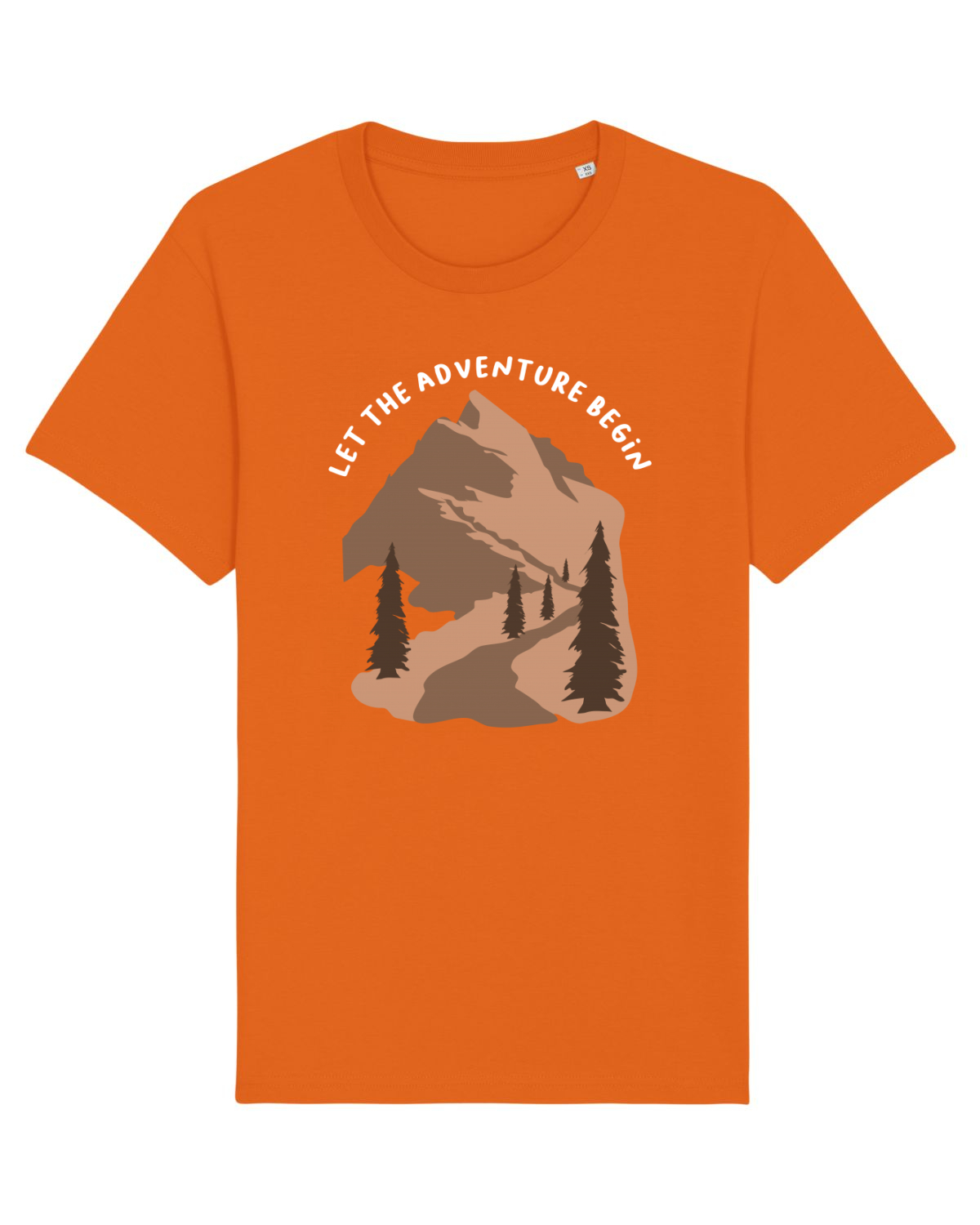 Tricou mânecă scurtă Unisex Rocker Bright Orange