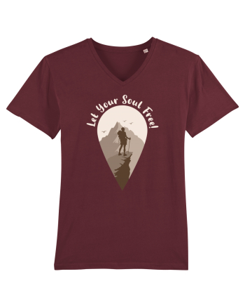 Let Your Soul Free! Burgundy