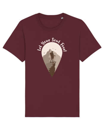 Let Your Soul Free! Burgundy
