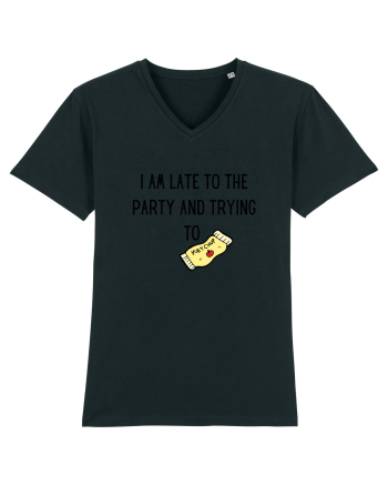 LATE TO THE PARTY Black