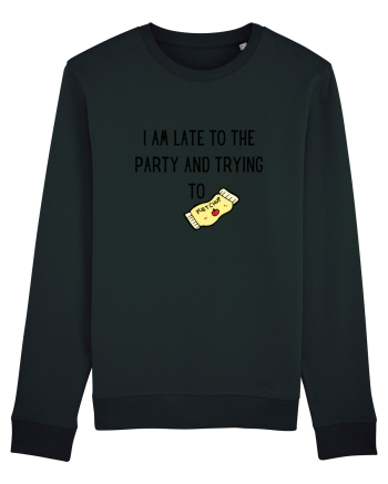 LATE TO THE PARTY Black