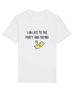 LATE TO THE PARTY Tricou mânecă scurtă Unisex Rocker