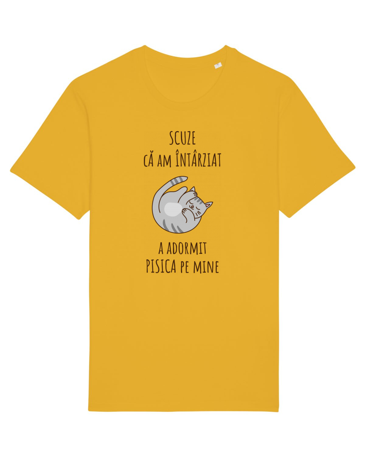 Tricou mânecă scurtă Unisex Rocker Spectra Yellow