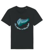 Life is Better in Hiking Boots Tricou mânecă scurtă Unisex Rocker