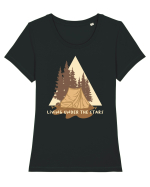 Living Under the Stars Tricou mânecă scurtă guler larg fitted Damă Expresser