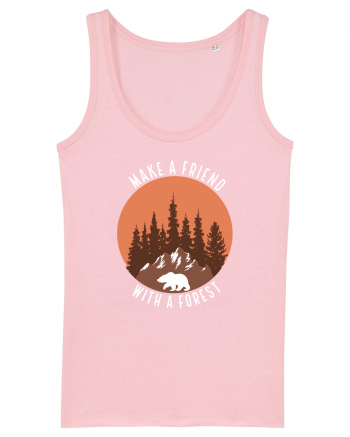 Make a Friend with a Forest Cotton Pink