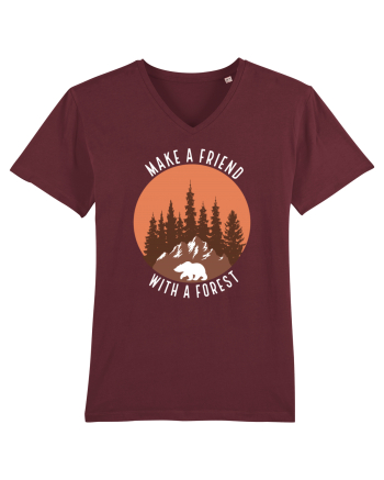 Make a Friend with a Forest Burgundy
