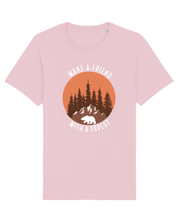 Make a Friend with a Forest Cotton Pink