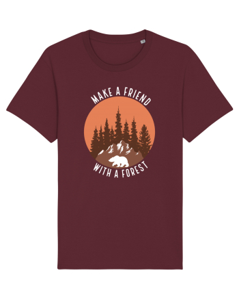 Make a Friend with a Forest Burgundy