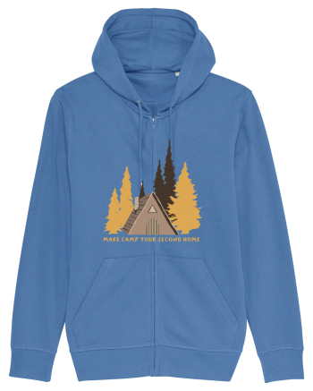 Make Camp Your Second Home Bright Blue