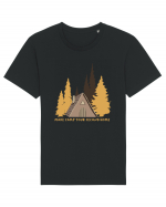 Make Camp Your Second Home Tricou mânecă scurtă Unisex Rocker