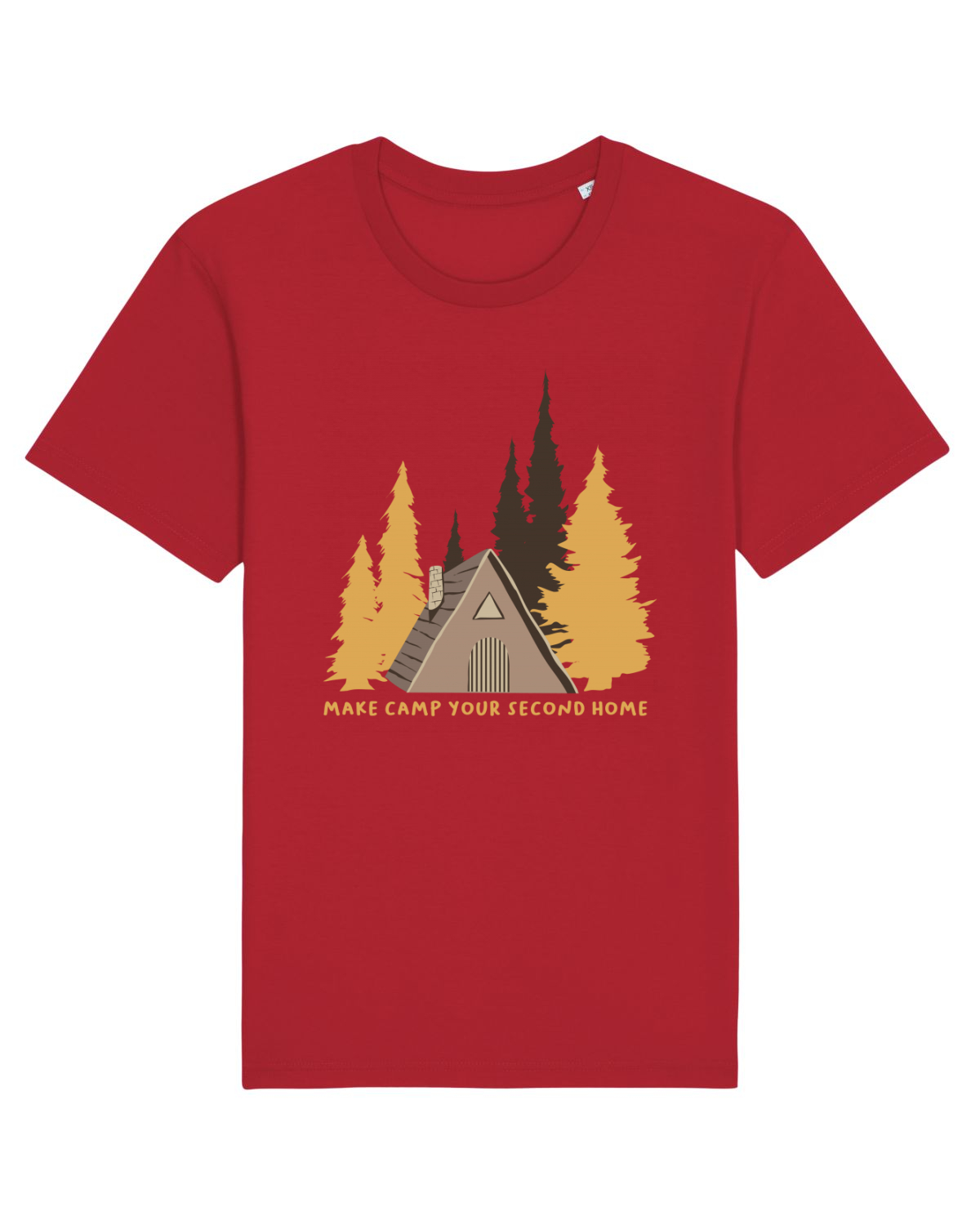 Tricou mânecă scurtă Unisex Rocker Red