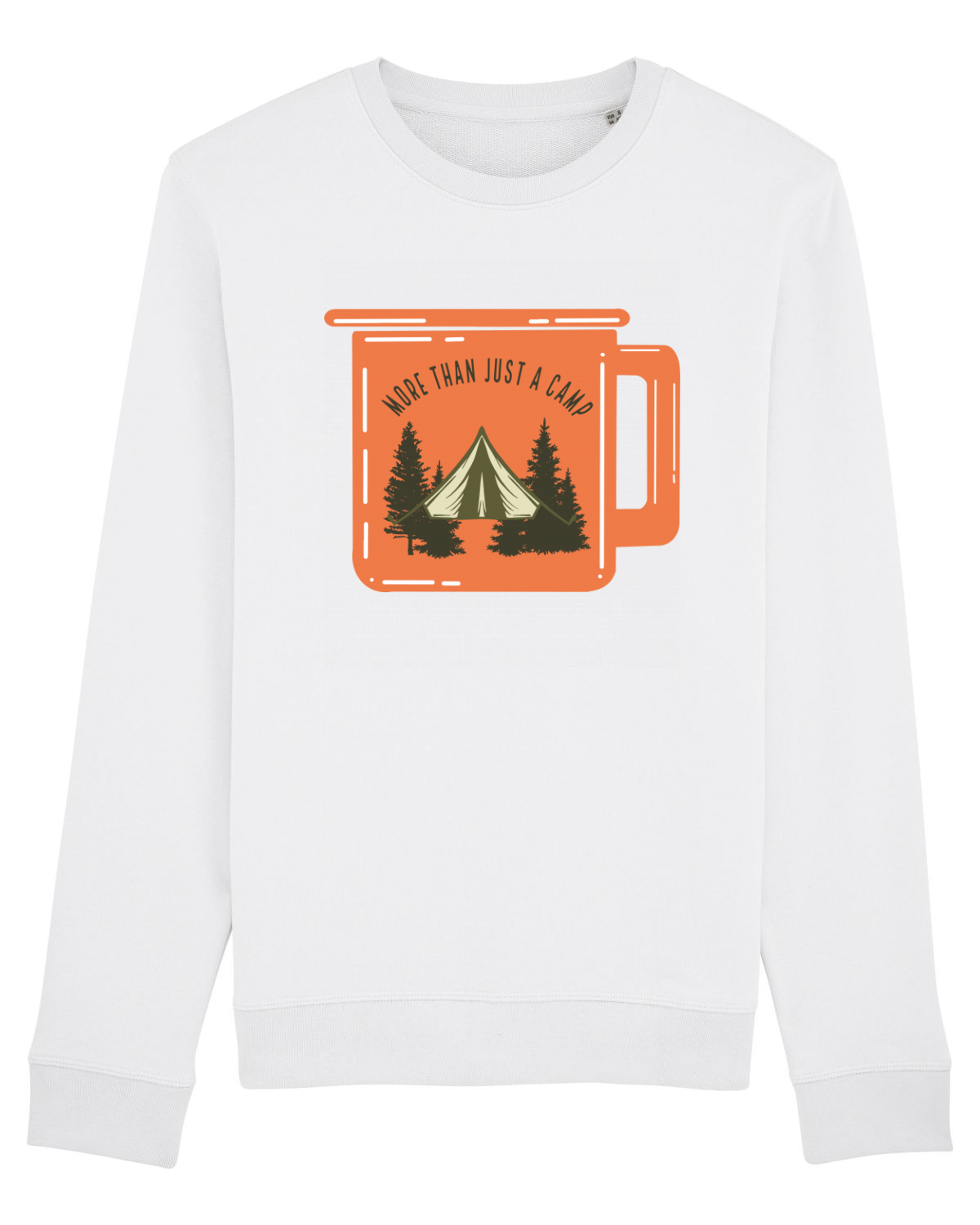 Bluză mânecă lungă Unisex Rise White