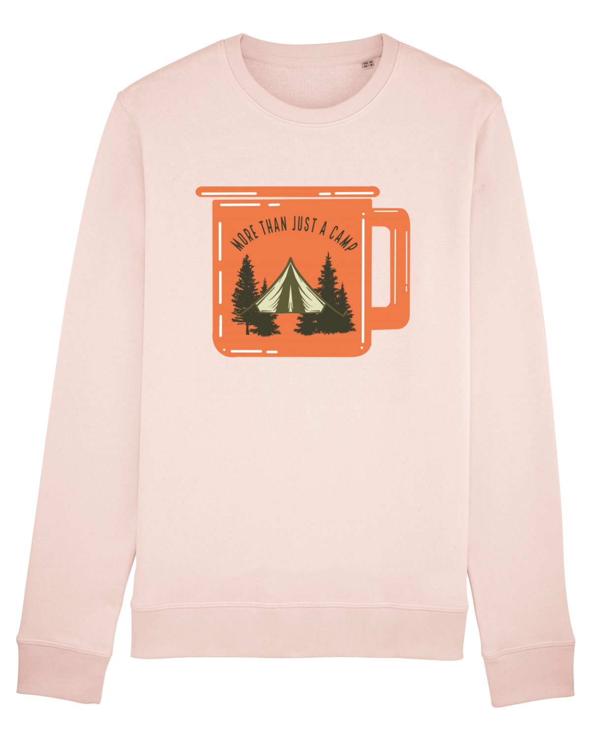 Bluză mânecă lungă Unisex Rise Candy Pink