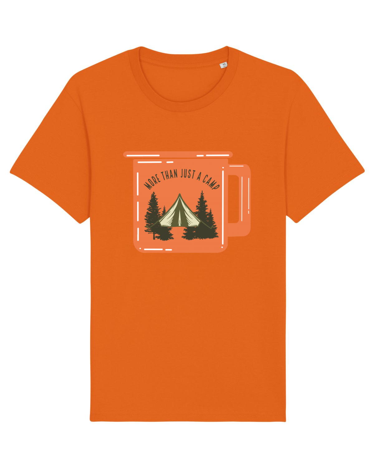 Tricou mânecă scurtă Unisex Rocker Bright Orange