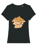 Mountain Tricou mânecă scurtă guler larg fitted Damă Expresser