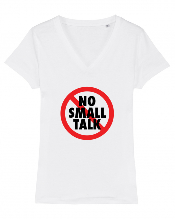 No small talk White