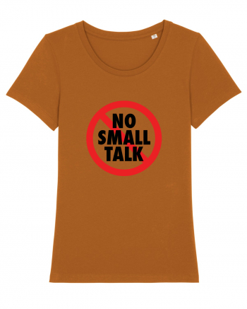 No small talk Roasted Orange