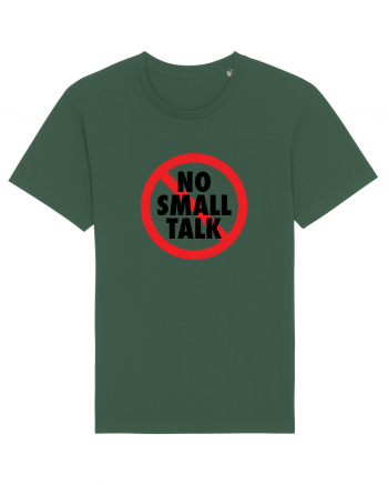 No small talk Bottle Green