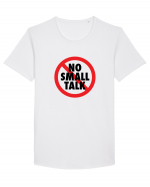 No small talk Tricou mânecă scurtă guler larg Bărbat Skater