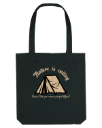 Nature is Calling, Camp Like You Never Camped Before! Sacoșă textilă