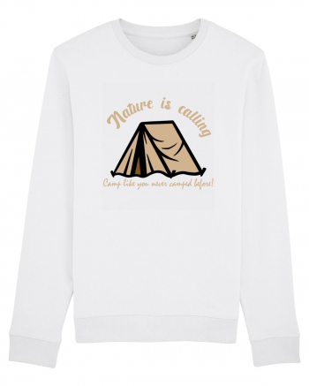 Nature is Calling, Camp Like You Never Camped Before! White