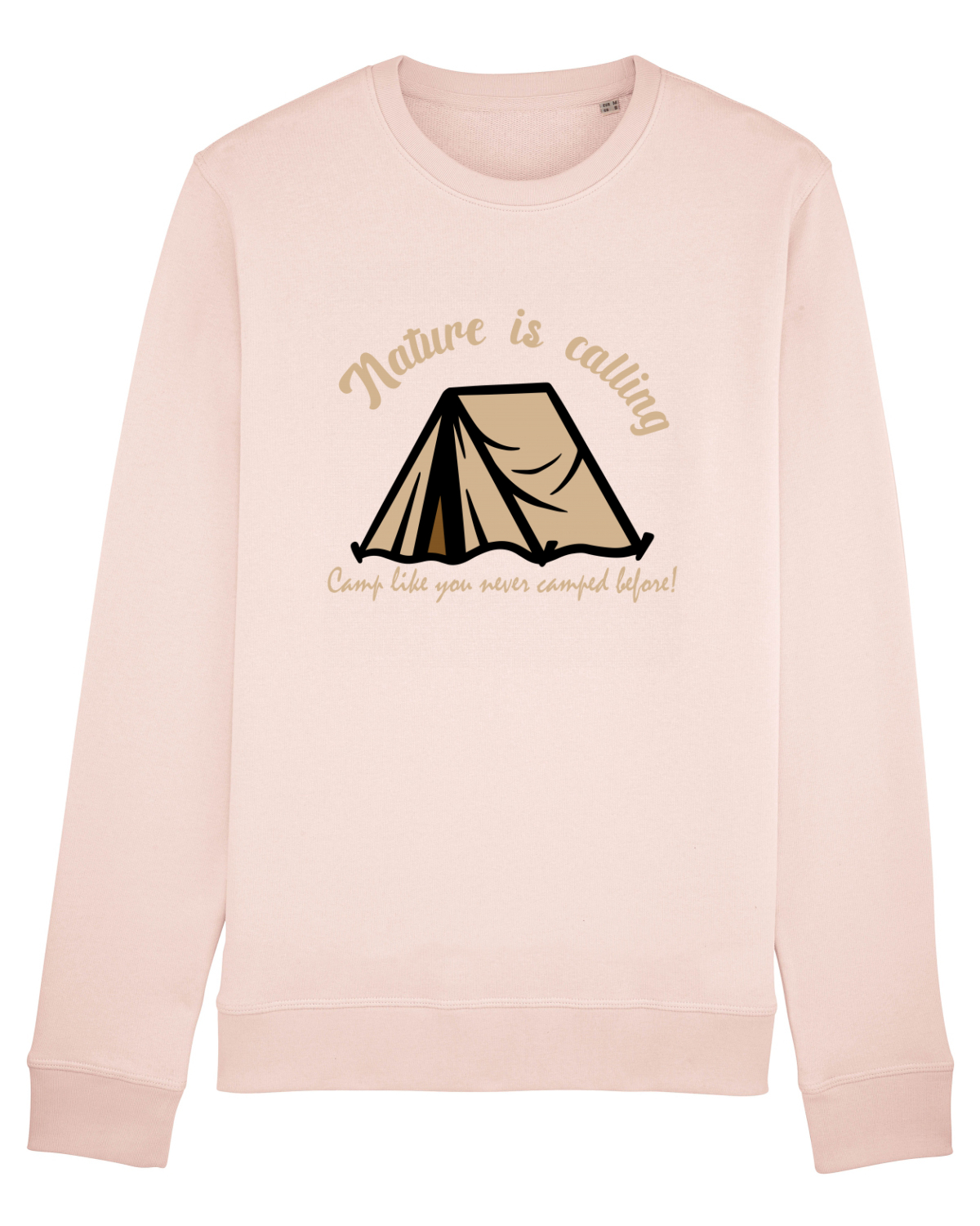Bluză mânecă lungă Unisex Rise Candy Pink