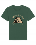 Nature is Calling, Camp Like You Never Camped Before! Tricou mânecă scurtă Unisex Rocker