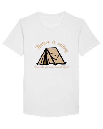 Nature is Calling, Camp Like You Never Camped Before! White