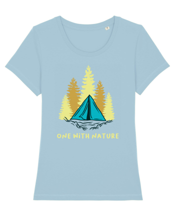 One With Nature Sky Blue