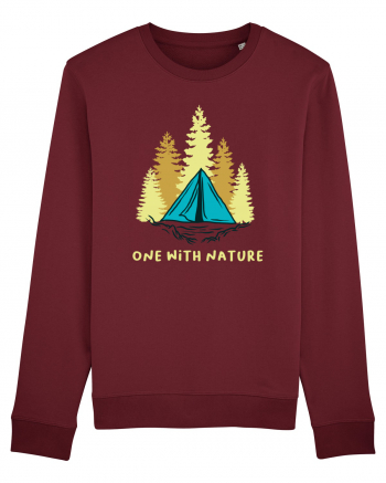 One With Nature Burgundy