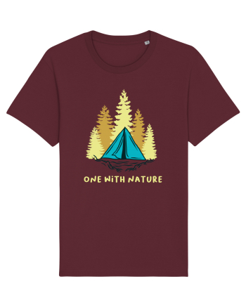 One With Nature Burgundy