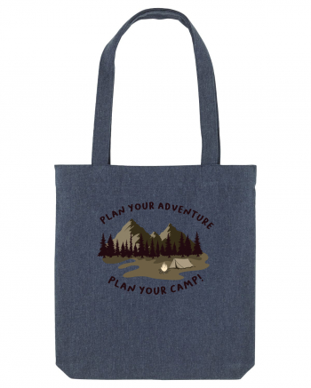 Plan Your Adventure, Plan Your Camp! Midnight Blue