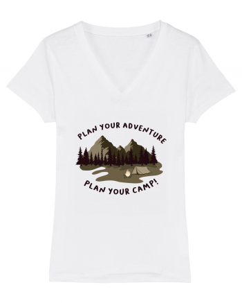 Plan Your Adventure, Plan Your Camp! White