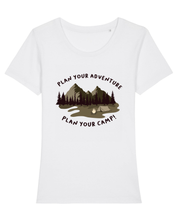 Plan Your Adventure, Plan Your Camp! White