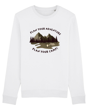 Plan Your Adventure, Plan Your Camp! White